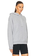 alo Accolade Hoodie in Athletic Heather Grey, view 2, click to view large image.