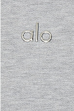 alo Accolade Hoodie in Athletic Heather Grey, view 6, click to view large image.