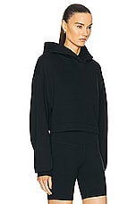 alo Bae Hoodie in Black, view 2, click to view large image.