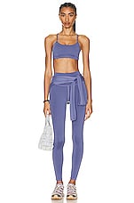 alo High Waisted Airlift Legging in Infinity Blue, view 4, click to view large image.