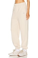 alo Accolade Sweatpant in Macadamia, view 3, click to view large image.