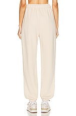 alo Accolade Sweatpant in Macadamia, view 4, click to view large image.
