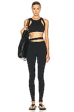 alo Airlift High-waist All Access Legging in Black, view 5, click to view large image.
