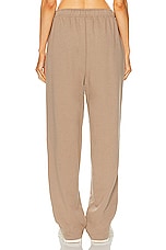 alo Accolade Straight Leg Sweatpant in Gravel, view 4, click to view large image.