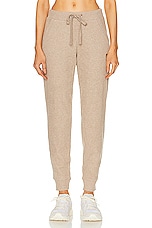 alo Muse Sweatpant in Gravel Heather, view 1, click to view large image.
