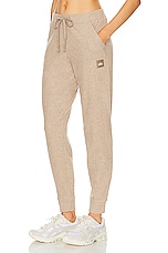 alo Muse Sweatpant in Gravel Heather, view 3, click to view large image.