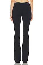 alo Airbrush Low-rise Bootcut Legging in Black, view 3, click to view large image.