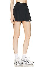 alo Aces Tennis Skirt in Black, view 2, click to view large image.