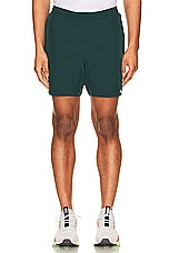 alo 7&quot; Traction Short in Midnight Green, view 4, click to view large image.