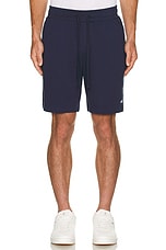 alo Chill Shorts in Navy, view 3, click to view large image.