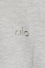 alo Accolade Hoodie in Athletic Heather Grey, view 3, click to view large image.