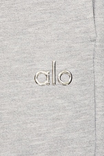 alo Accolade Sweatpant in Athletic Heather Grey, view 3, click to view large image.