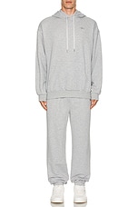 alo Accolade Sweatpant in Athletic Heather Grey, view 6, click to view large image.