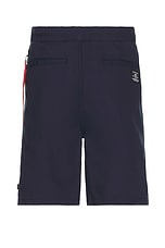 ALPHA INDUSTRIES Deck Short in Replica Blue, view 2, click to view large image.