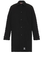 ALPHA INDUSTRIES 3 IN 1 Car Coat in Black, view 1, click to view large image.
