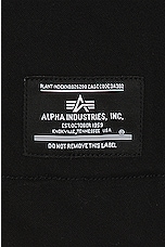 ALPHA INDUSTRIES 3 IN 1 Car Coat in Black, view 3, click to view large image.