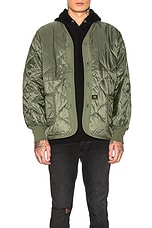 ALPHA INDUSTRIES ALS/92 Liner in M-65 Olive, view 3, click to view large image.