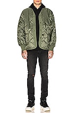ALPHA INDUSTRIES ALS/92 Liner in M-65 Olive, view 5, click to view large image.