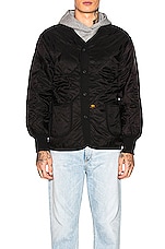 ALPHA INDUSTRIES ALS/92 Liner in Black, view 4, click to view large image.