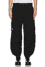 ALPHA INDUSTRIES Utility Jogger Pants in Black, view 5, click to view large image.