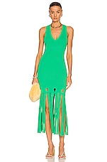 Alexis Allexia Dress in Emerald FWRD