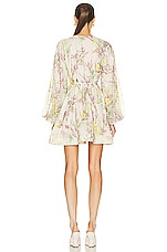 Alexis Behati Dress in Floral Embroidered, view 3, click to view large image.