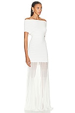 Alexis Marce Dress in White, view 2, click to view large image.
