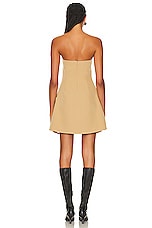 Alexis Cynthia Dress in Camel, view 3, click to view large image.
