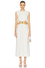 Alexis Coppola Dress in Ivory, view 1, click to view large image.