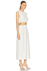 Alexis Coppola Dress in Ivory, view 2, click to view large image.