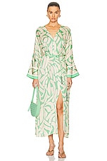 Alexis Giorgia Dress in Green Mirage, view 1, click to view large image.
