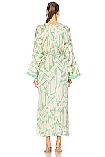 Alexis Giorgia Dress in Green Mirage, view 4, click to view large image.