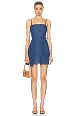Alexis Ferre Dress in Denim, view 1, click to view large image.