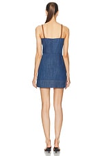 Alexis Ferre Dress in Denim, view 4, click to view large image.