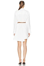 Alexis Veni Dress in White, view 4, click to view large image.