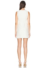 Alexis Elean Dress in Ivory, view 3, click to view large image.