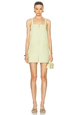 Alexis Meza Dress in Light Green, view 1, click to view large image.