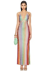 Alexis Enna Dress in Multicolor, view 1, click to view large image.
