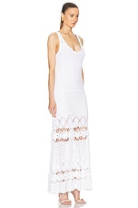 Alexis Aleala Dress in White, view 2, click to view large image.