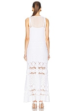 Alexis Aleala Dress in White, view 3, click to view large image.