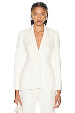 Alexis Varo Jacket in Ivory, view 1, click to view large image.