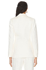 Alexis Varo Jacket in Ivory, view 3, click to view large image.