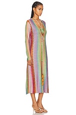Alexis Retti Robe in Multicolor, view 3, click to view large image.