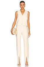 Alexis Veros Pant in Ivory, view 4, click to view large image.