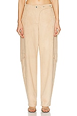 Alexis Emilion Pant in Camel Suede, view 1, click to view large image.