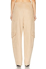 Alexis Emilion Pant in Camel Suede, view 4, click to view large image.