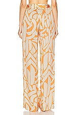 Alexis Cassell Pant in Melon Mirage, view 3, click to view large image.