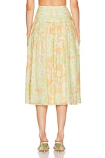 Alexis Maeve Skirt in Melon Vine, view 3, click to view large image.