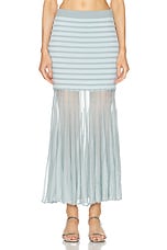 Alexis Franki Skirt in Powder Blue, view 1, click to view large image.
