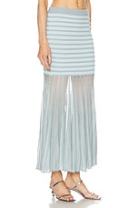 Alexis Franki Skirt in Powder Blue, view 2, click to view large image.